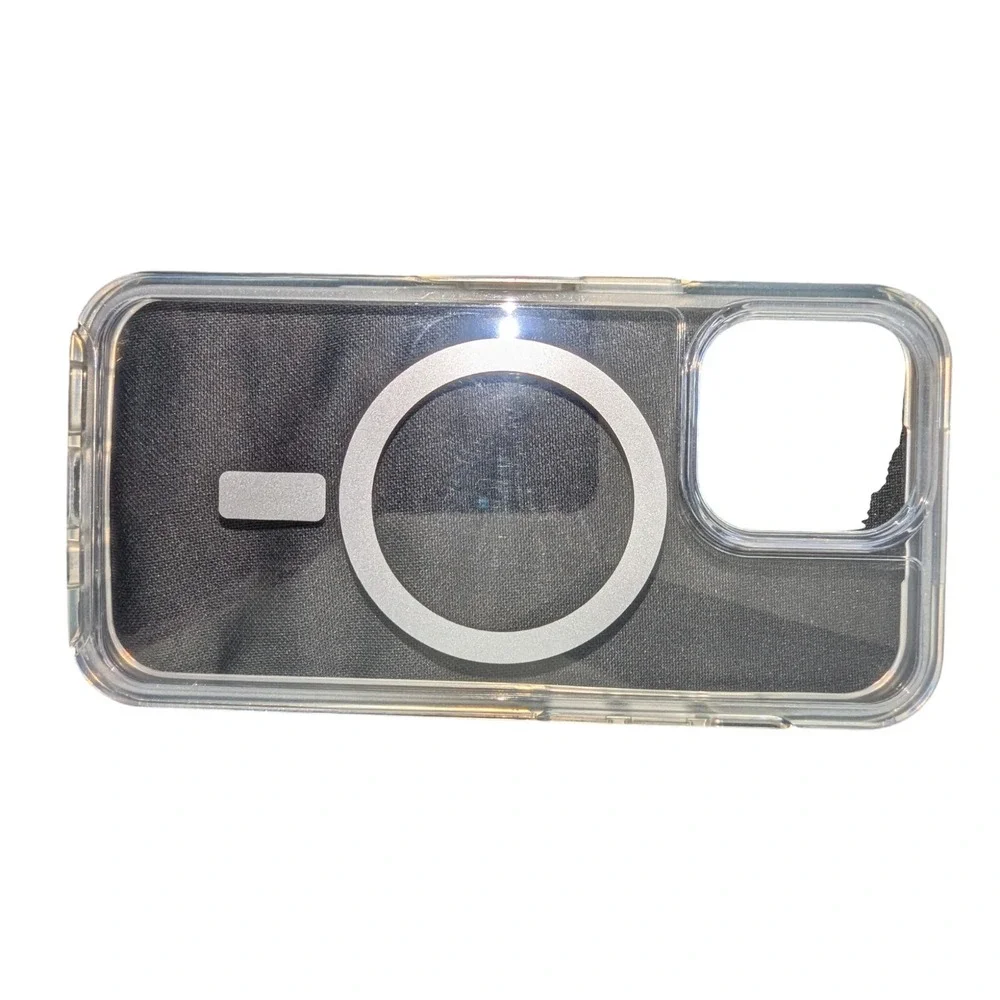G1. OtterBox SYMMETRY‎ SERIES+ Case with MagSafe for iPhone 13 Pro - Clear Used